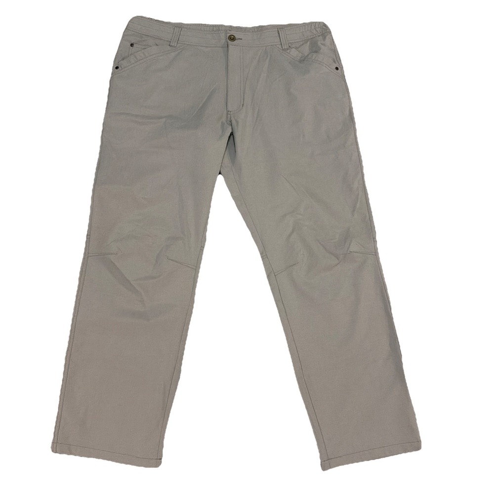 Killik Ripstop Pants Mens 41x32‎ Beige Outdoor Hiking Cargo Lightweight Stretch